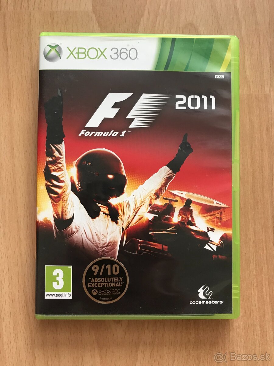 F1 2011 na Xbox 360