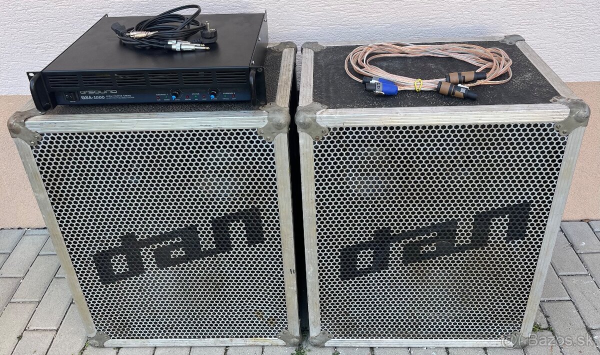 2-KANÁLOVÉ OZVUČENIE 2x400W len za 690,00€