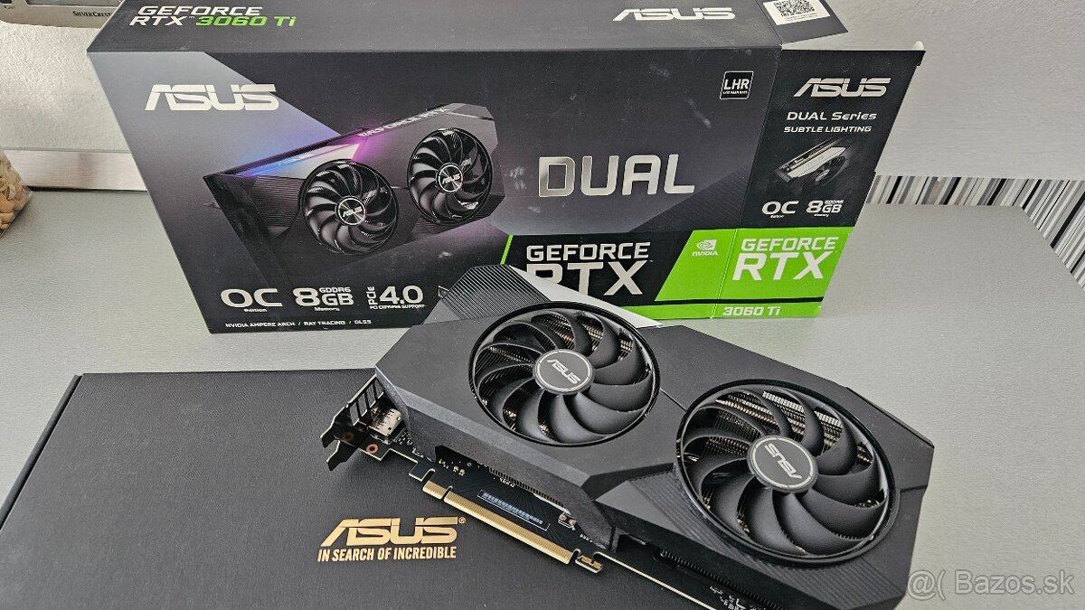 Graficka karta ASUS RTX 3060ti