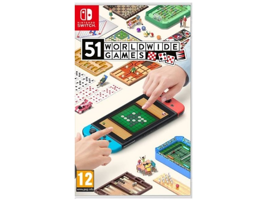 51 hier pre 2-4 hráčov - karta pre Nintendo Switch