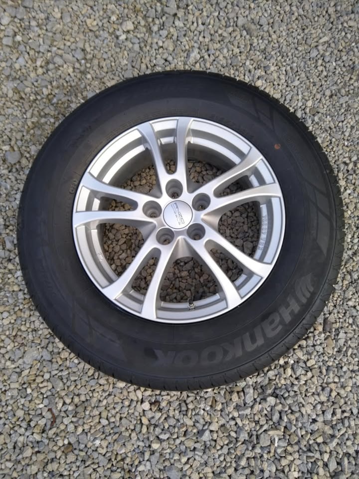16" sada alu MITSHUBISHI OUTLANDER,ASX + TPMS + letné pneu.