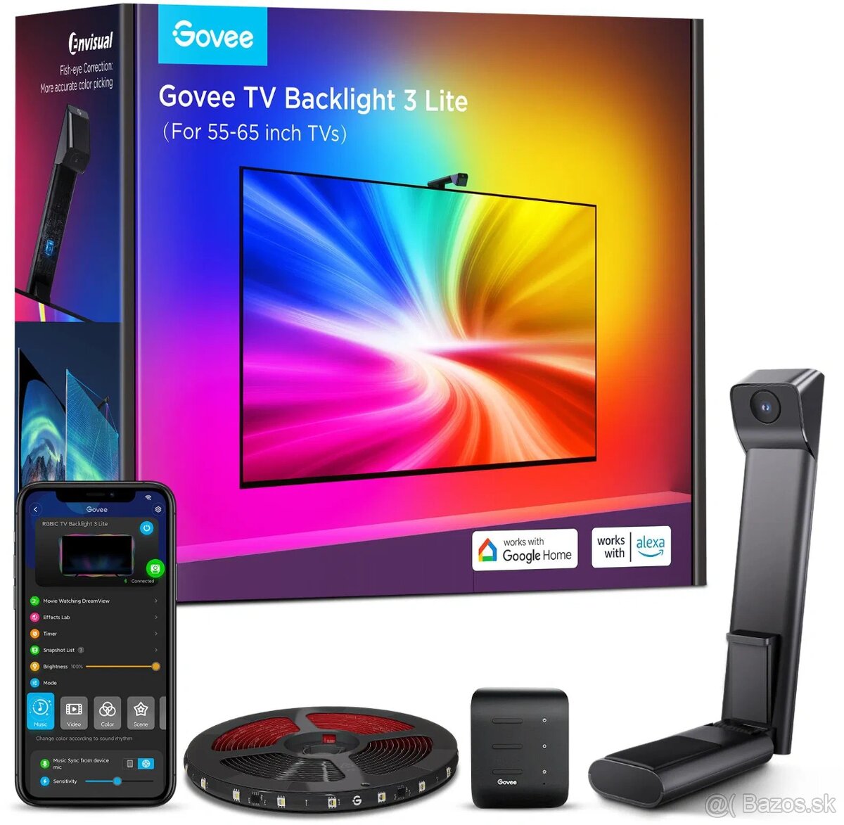 Govee TV Backlight 3 Lite TV 55-65" SMART LED podsvetnie RG