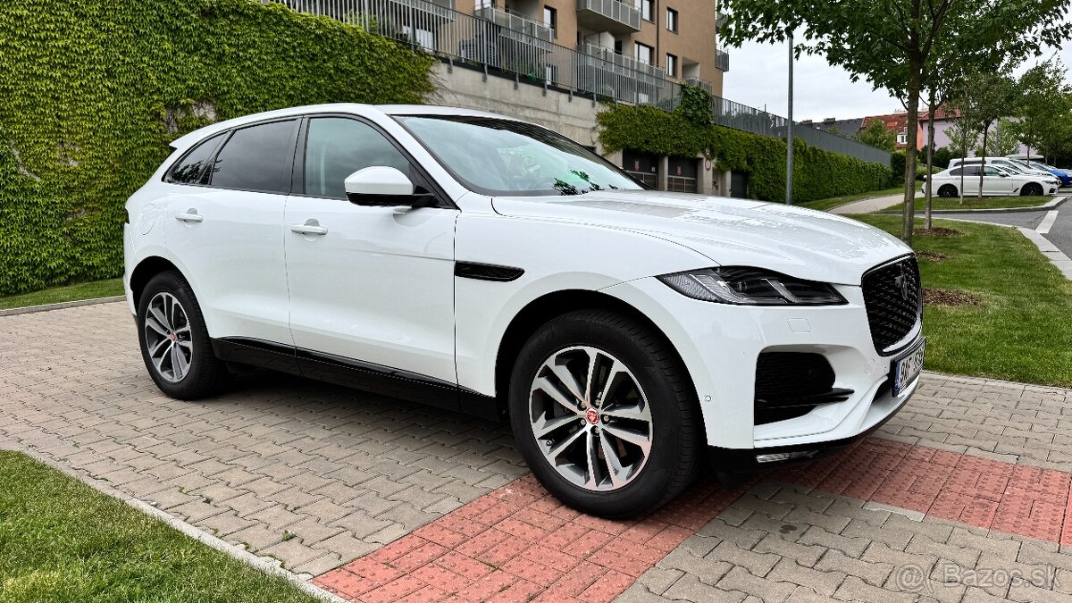 Jaguar F-Pace D200 S AWD Black Pack / Kůže / Led