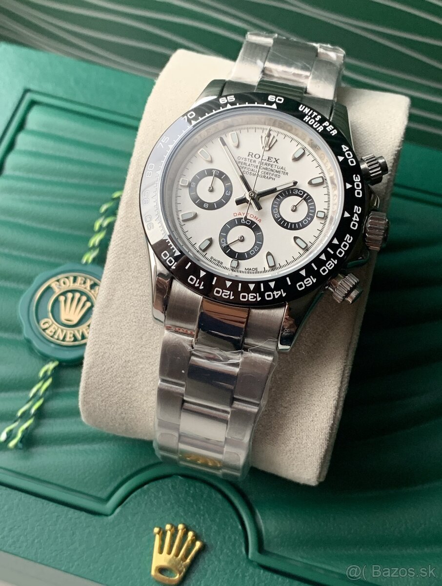 Rolex Cosmograph Daytona, Nové, 40mm, Biele