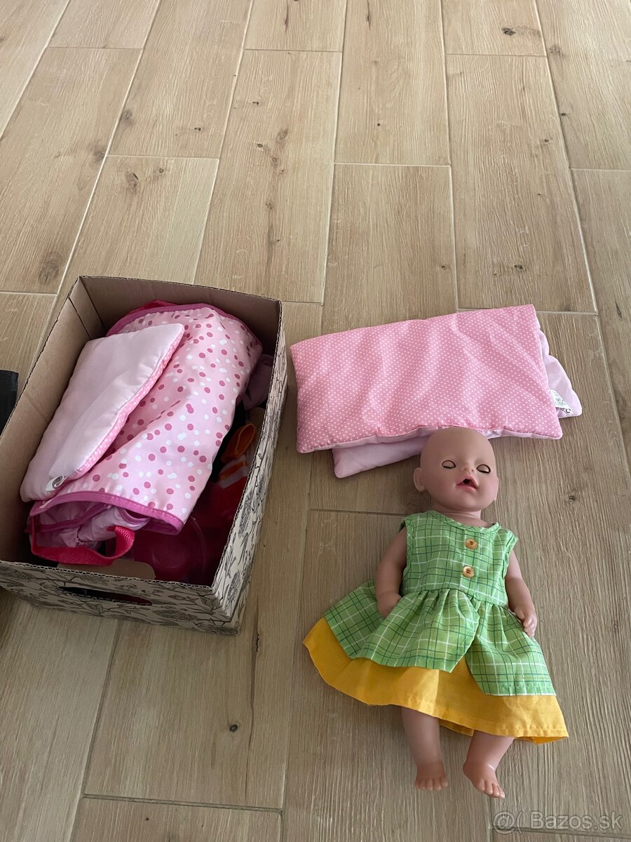 Bábika Babyborn plus oblecenie a iné (hracky)