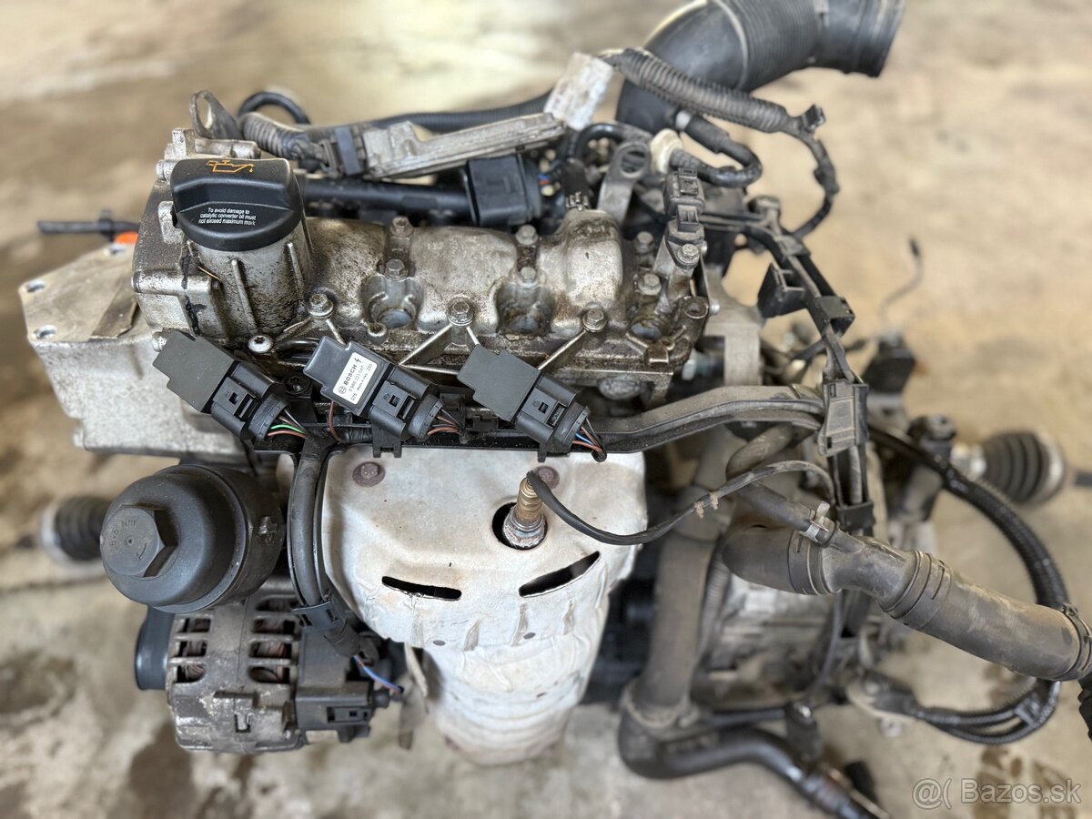 ŠKODA/VW BBM, 44KW, 1.2 kompletný motor + prevodovka