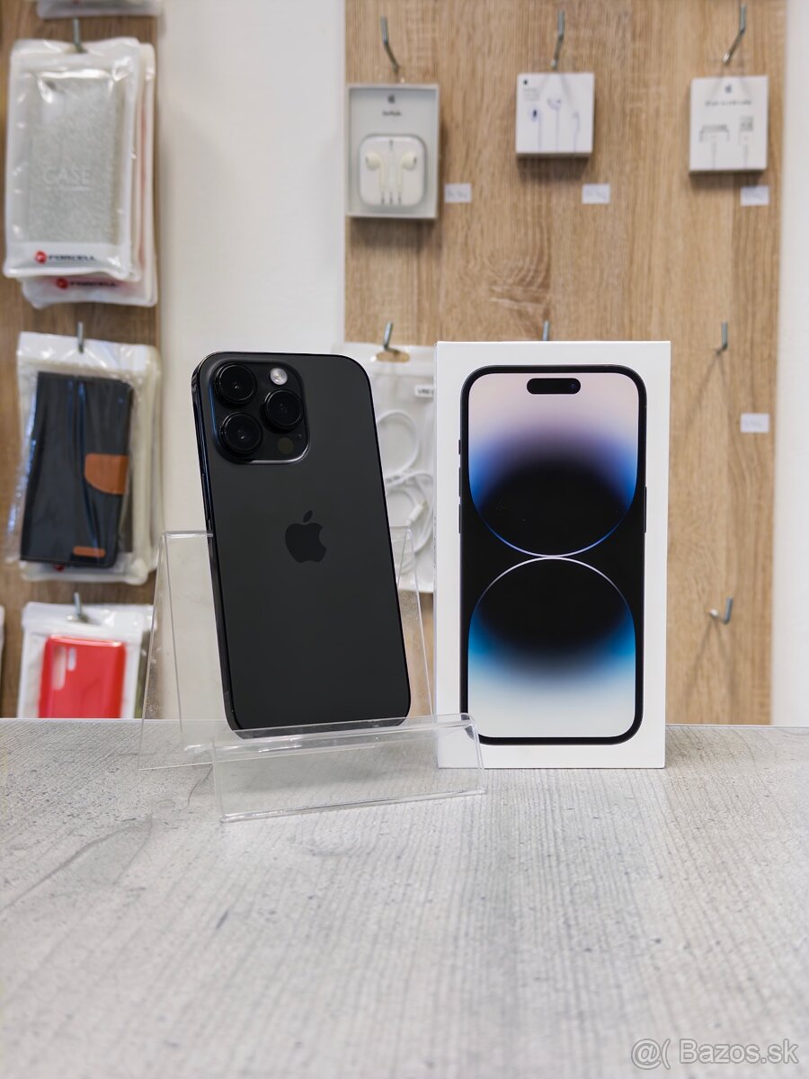 100% BATÉRIA - Apple iPhone 14 Pro 256GB Space Black