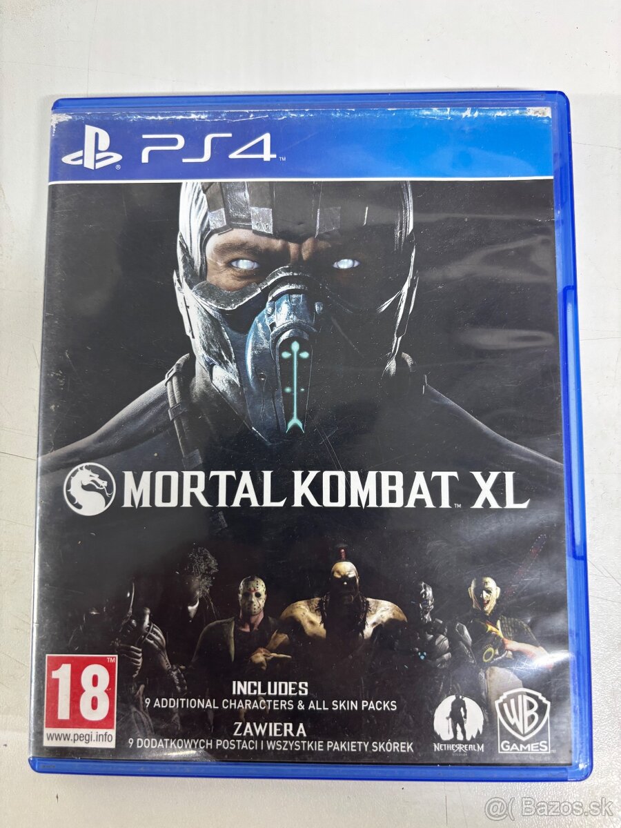 Ps4 Mortal Kombat XL