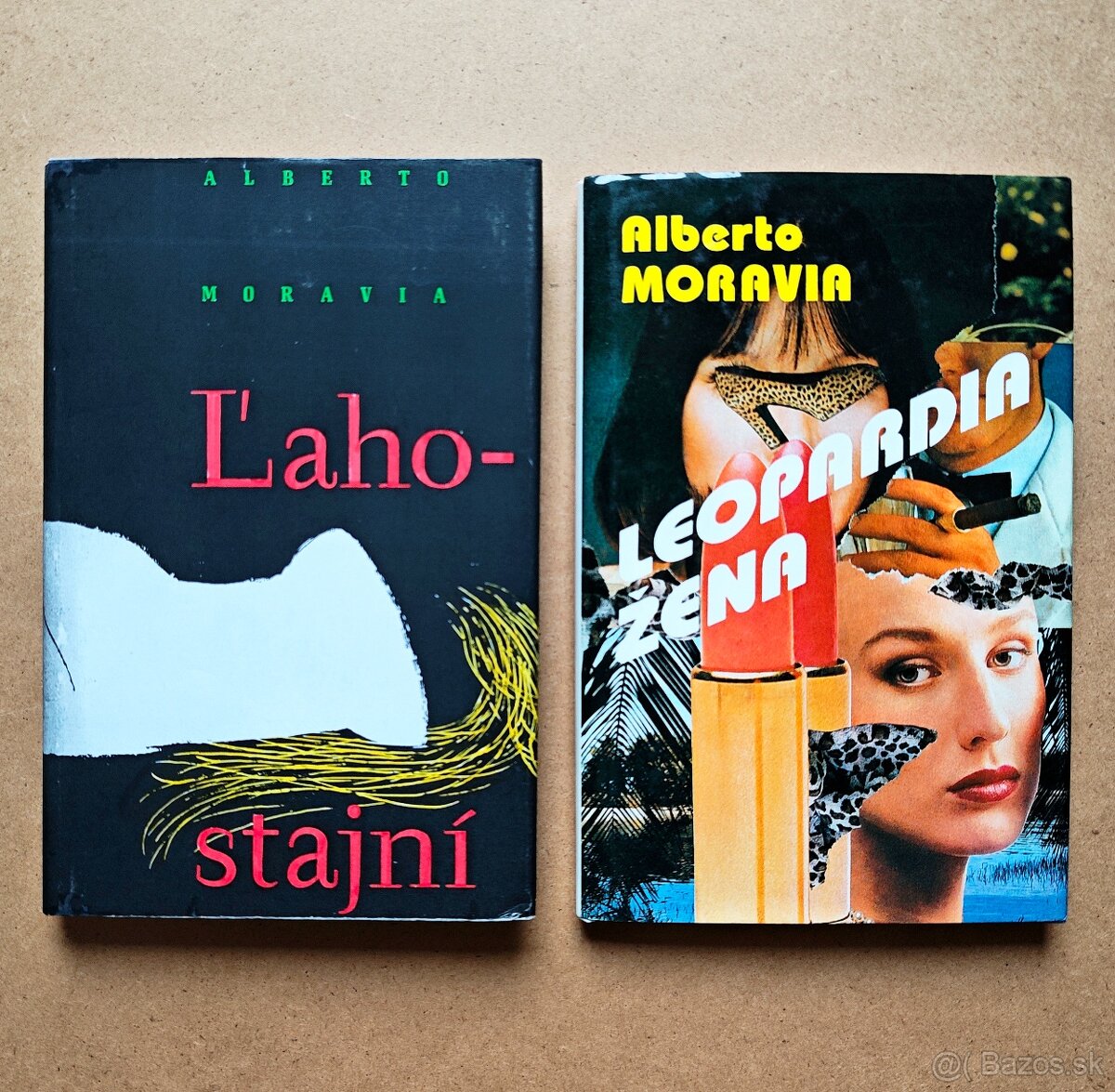 2x ALBERTO MORAVIA: Ľahostajní a Leopardia žena