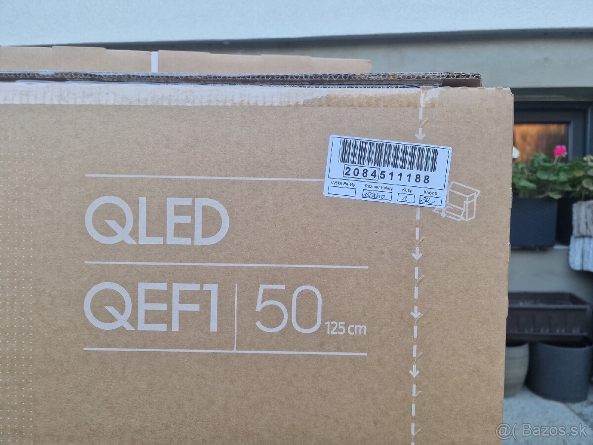 50" QLED 4K Smart TV (2025) nový, z fakturou