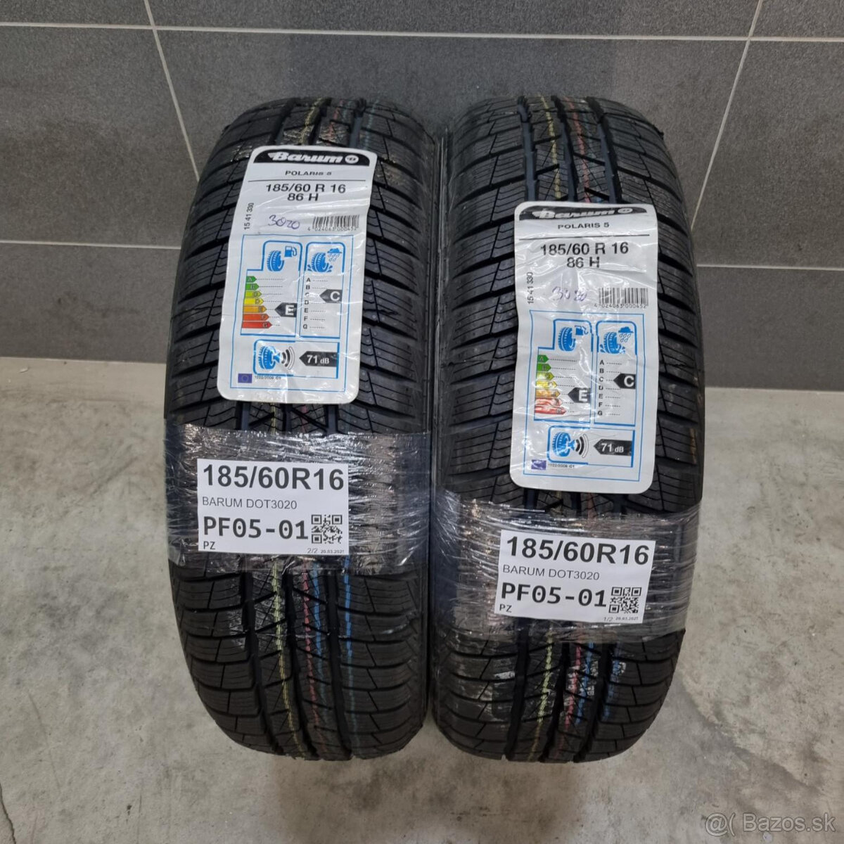 Zimné pneumatiky 185/60 R16 BARUM