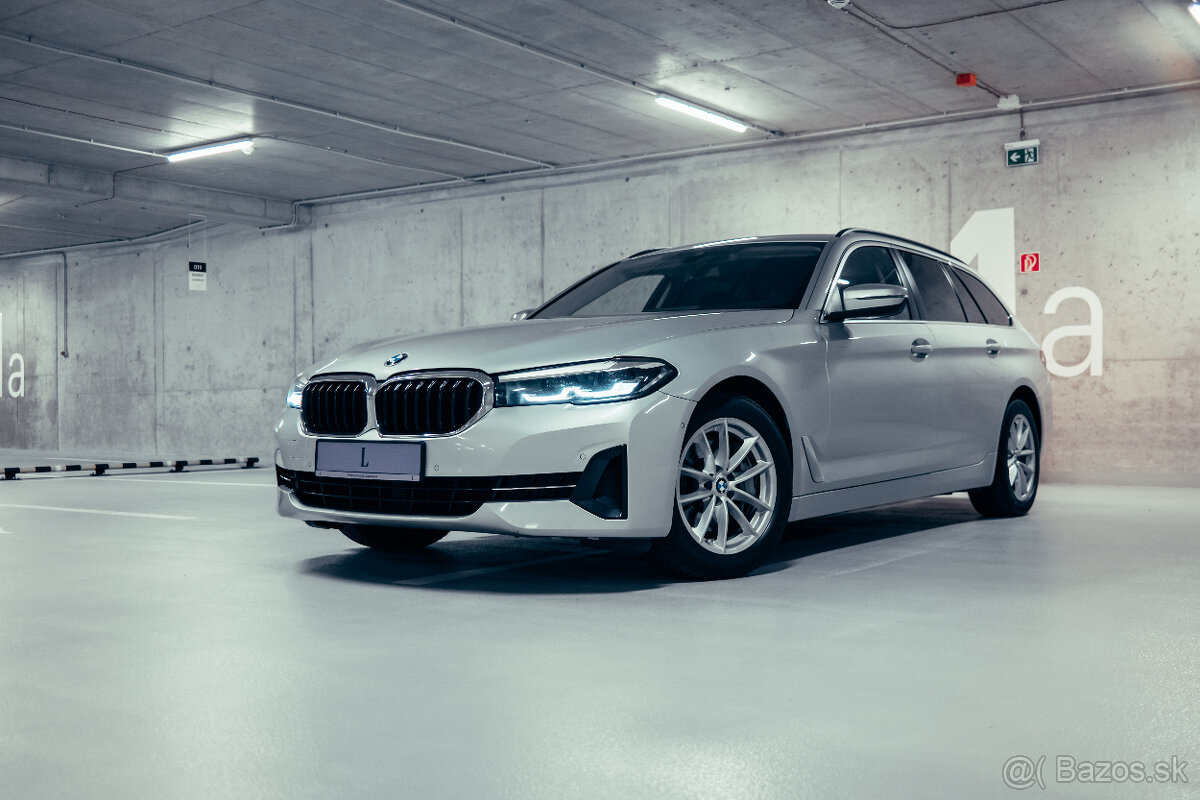 BMW 530d MHEV xDrive Touring Facelift, 2021, odpočet DPH