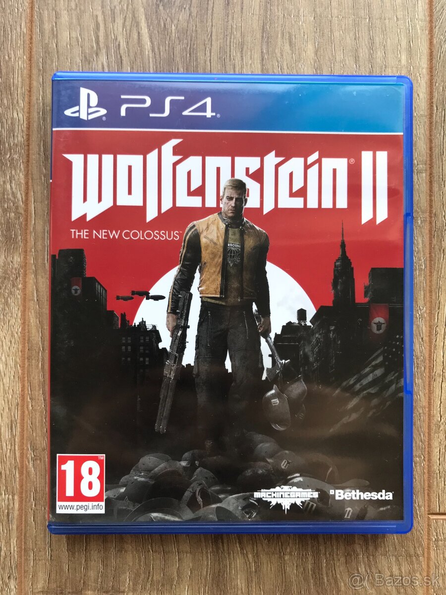 Wolfenstein 2 The New Colossus na Playstation 4