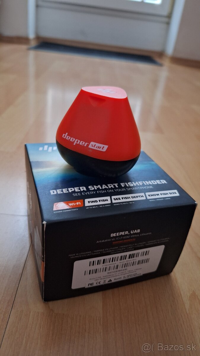 Deeper Nadhadzovací sonar Fishfinder Start