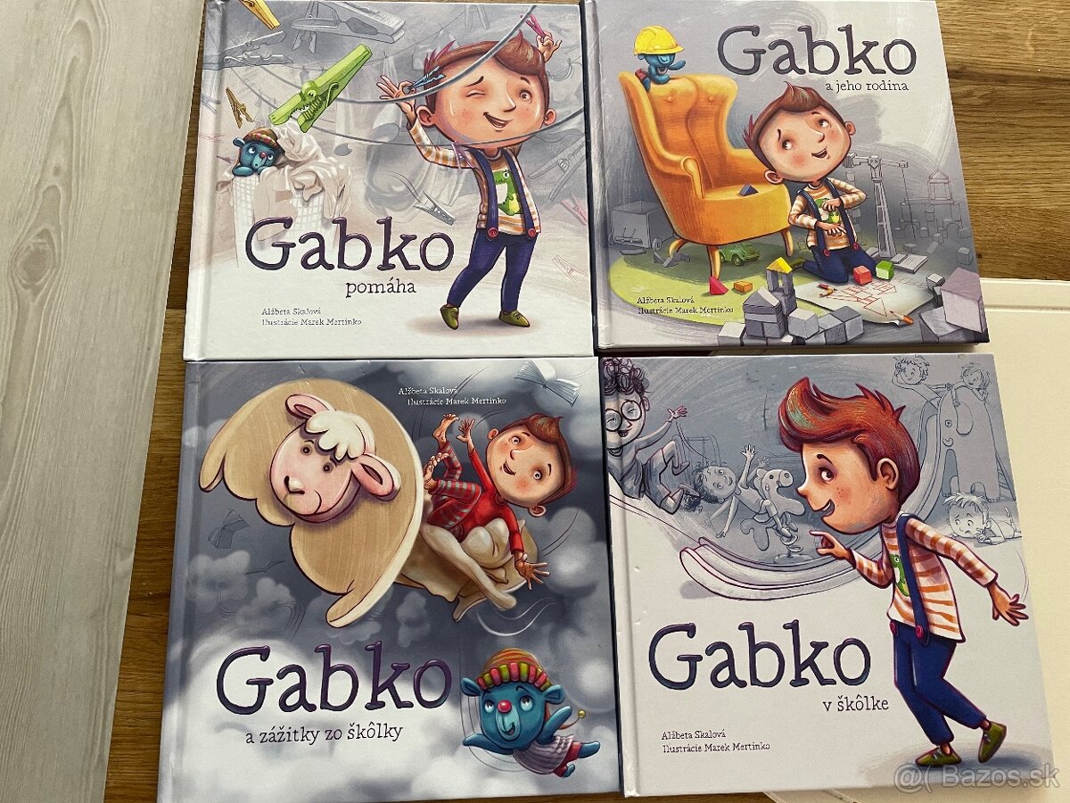 Detske knihy o Gabkovi