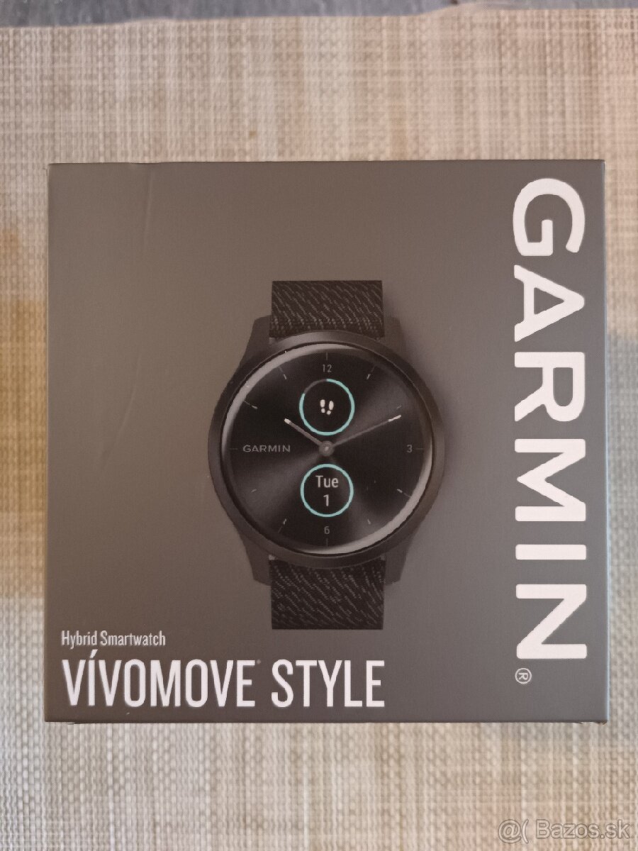 Predám smart hodinky Garmin Vívomove style