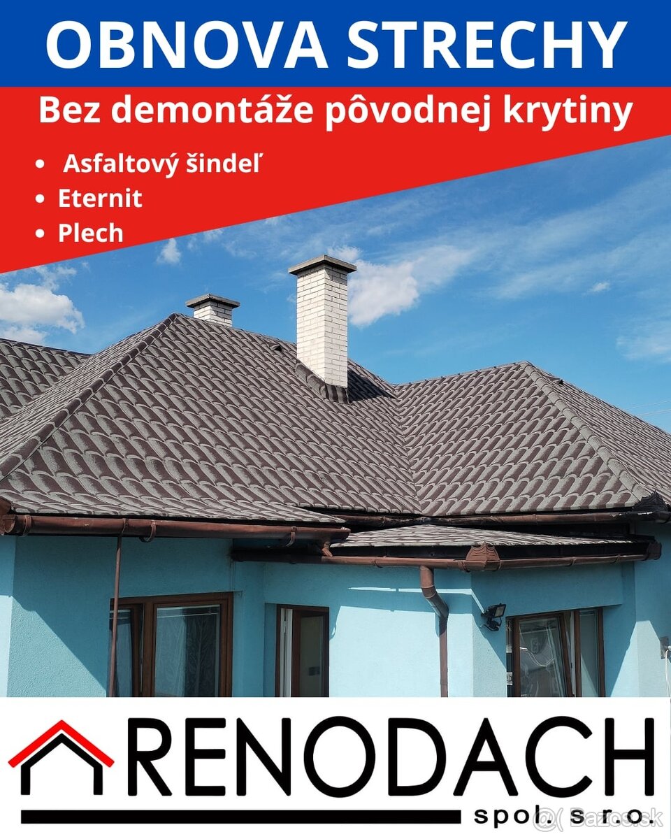 Obnova strechy - PP