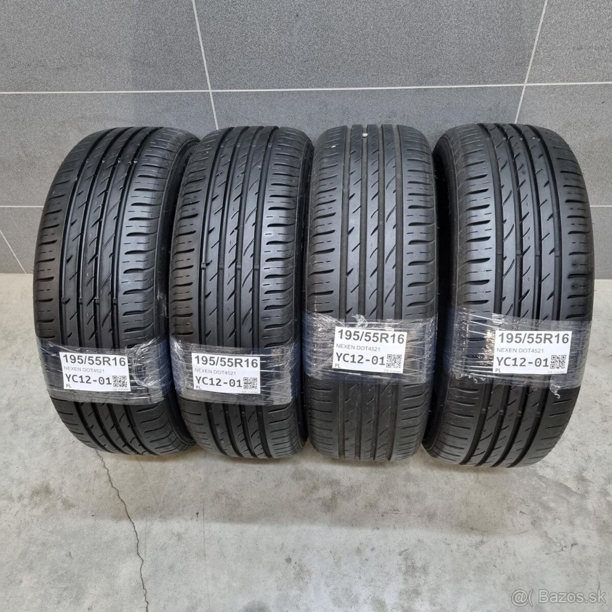Letné pneumatiky 195/55 R16 NEXEN DOT4521