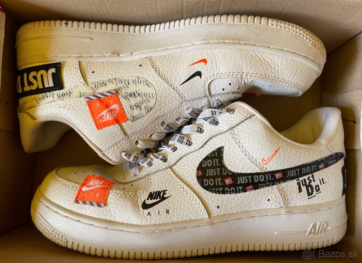 NIKE AIR FORCE 1 ´07 PREMIUM "JUST DO IT"