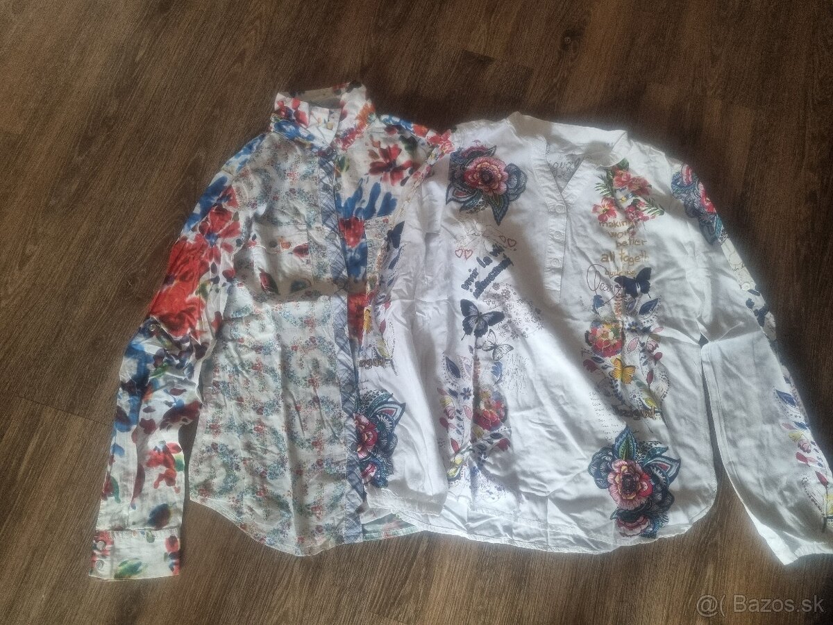 DESIGUAL DÁMSKE BLÚZKY-KOŠELE S