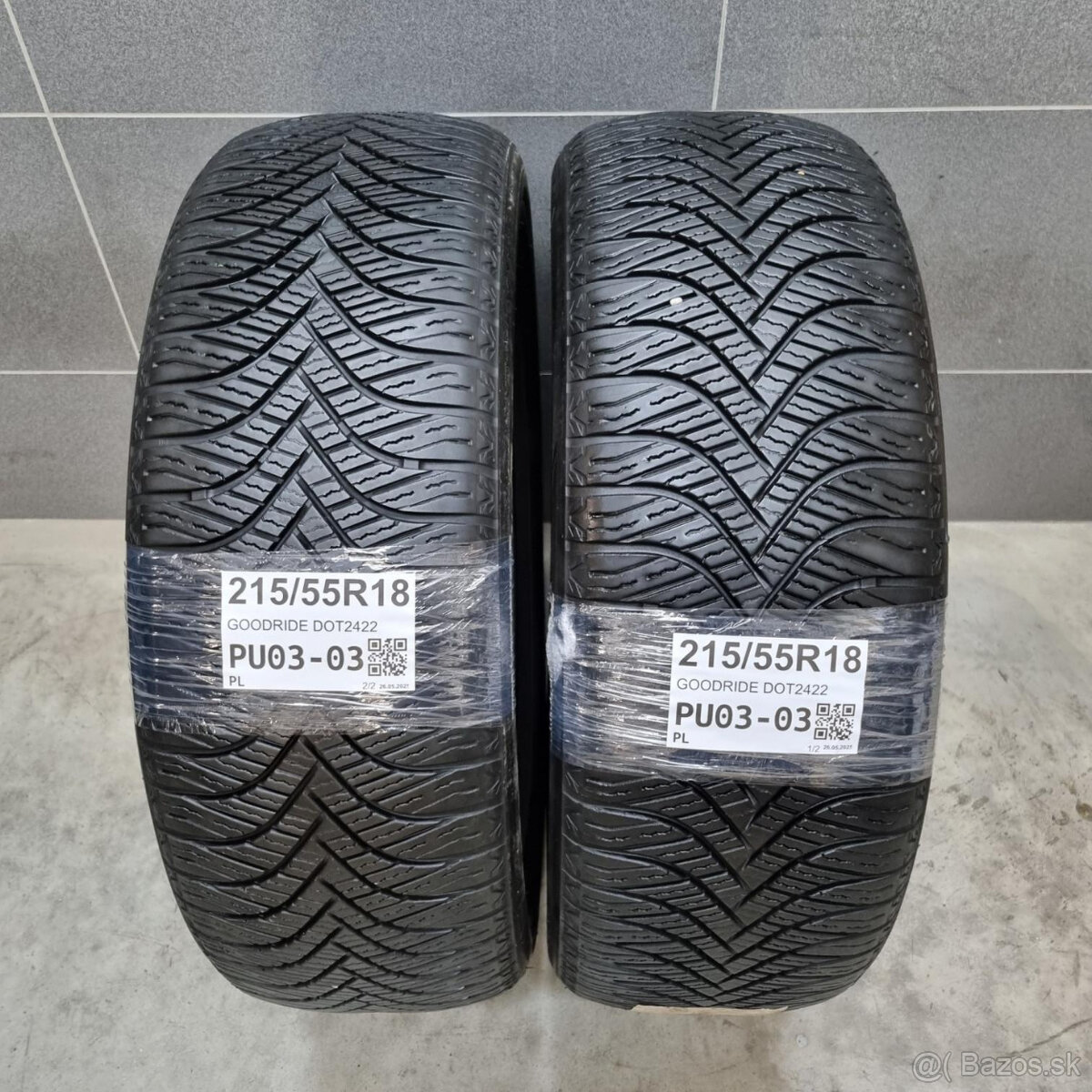Celoročné pneumatiky 215/55 R18 GOODRIDE DOT2422
