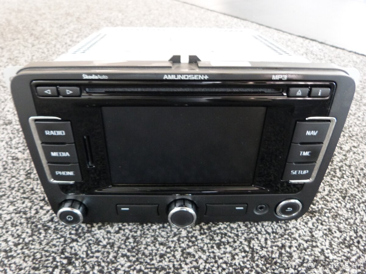 Amundsen + origo rádio Škoda s NAVI RNS315