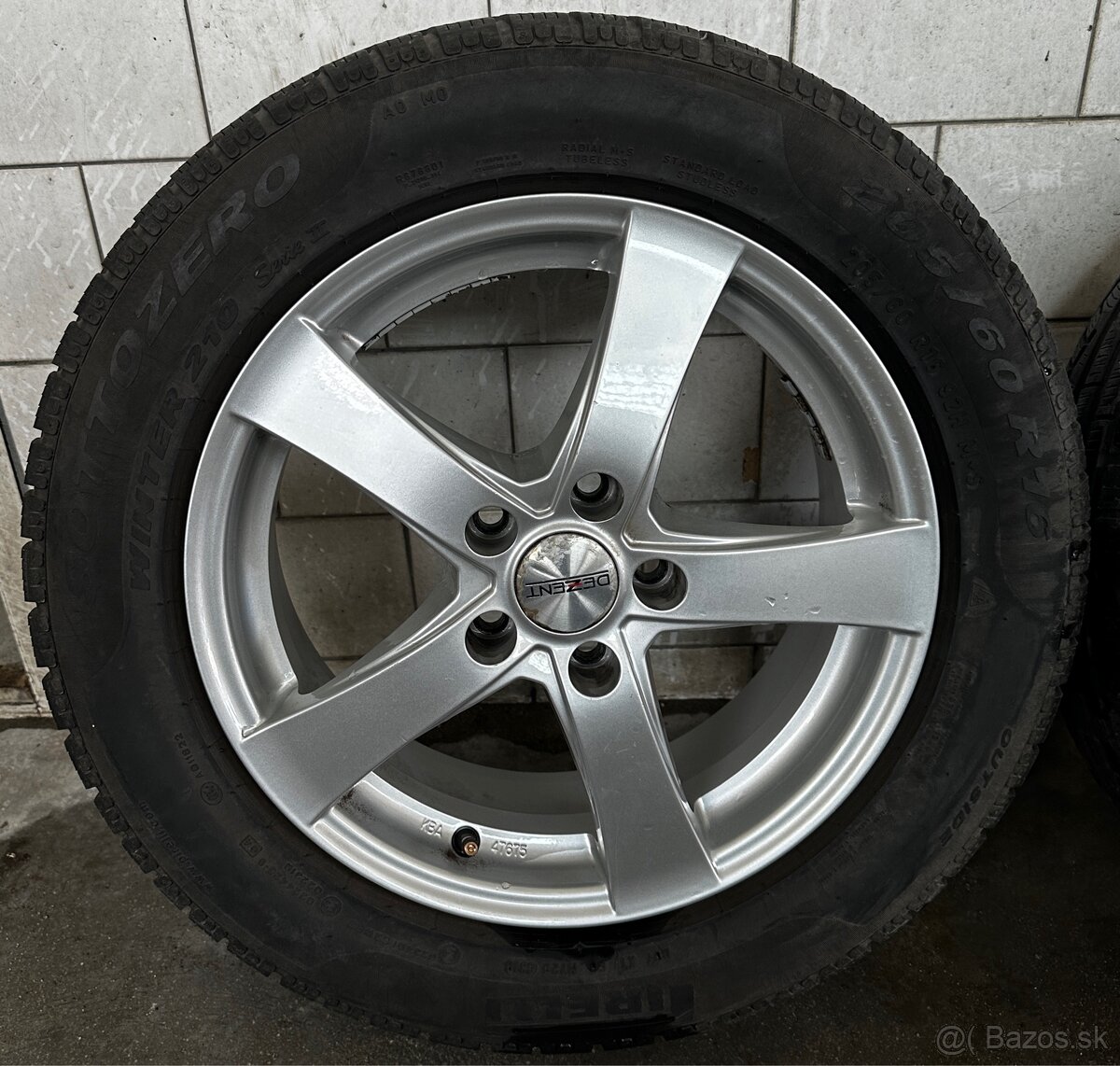 5x108 R16 6,5J ET50 + Pirelli zimné 205/60