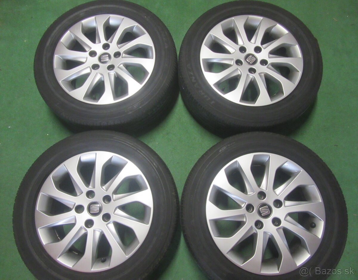 R16 Letná sada SEAT LEON rozteč 5x112 ET46 205/55R16R16