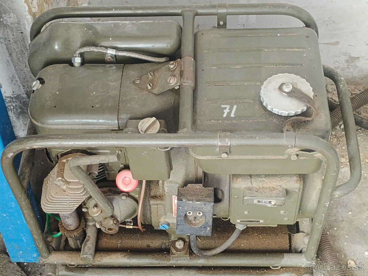 Vojenská elektrocentrála 1,1kW