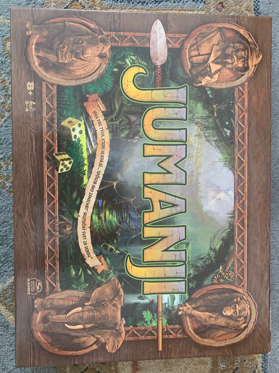 Predam spoločenskú hru JUMANJI