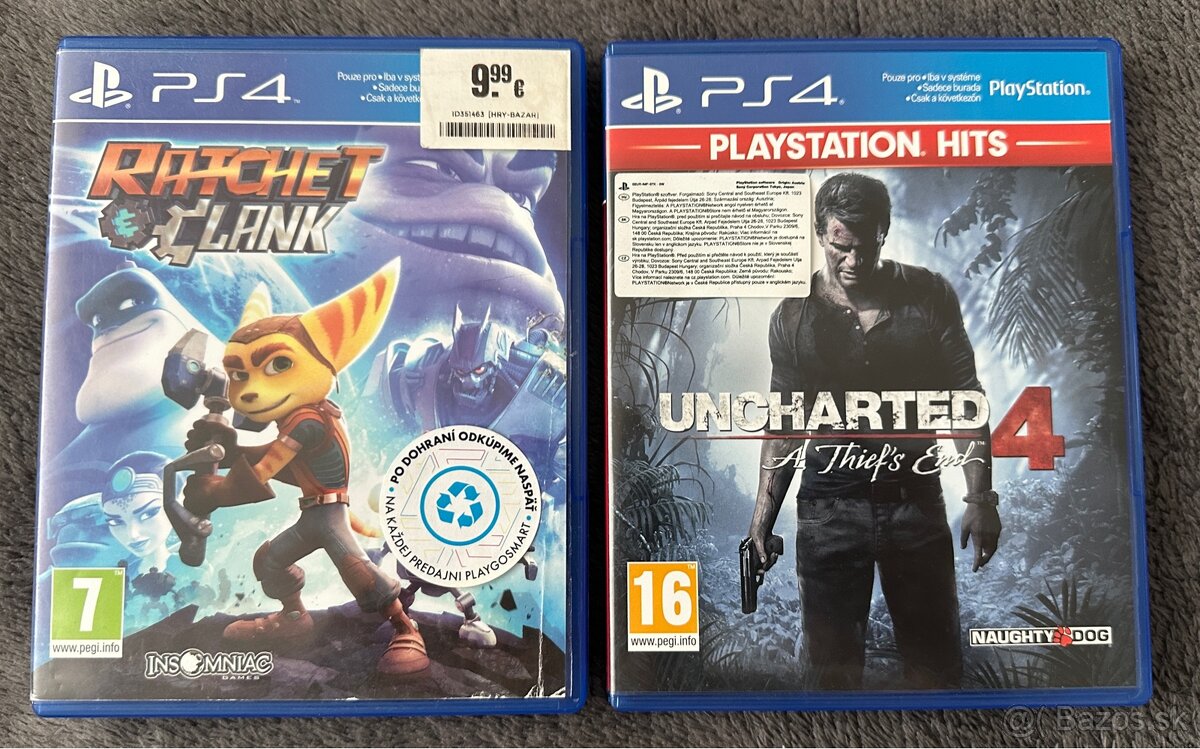 Hry na ps4