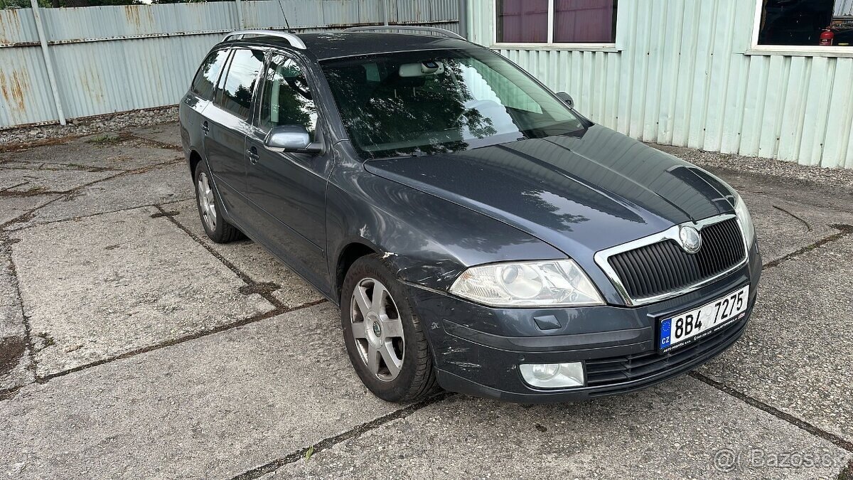 ŠKODA OCTAVIA 1,9 TDI,77 KW,ROK 11/2008,NAJN 281 TKM,KLIMA