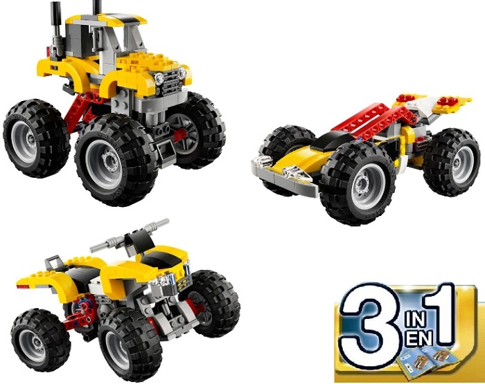 Lego Creator 31022 Turbo štvorkolka 3 in 1