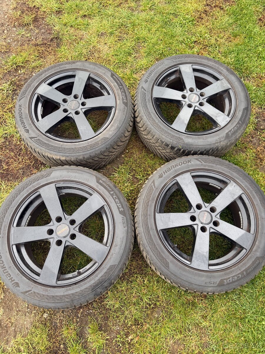 Alu disky 5x112 R17 pneu❄️ 255/55 R17
