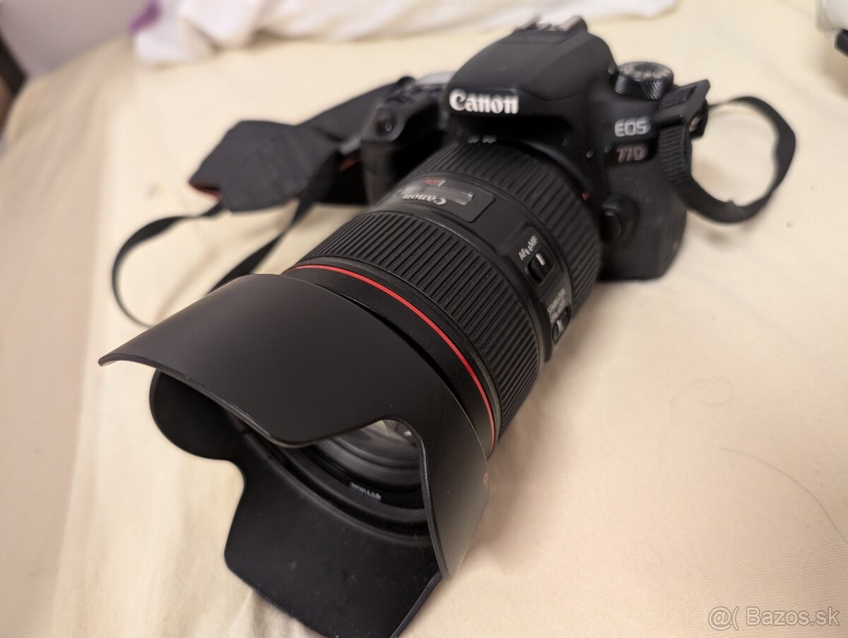 Canon foťák + objektív Canon