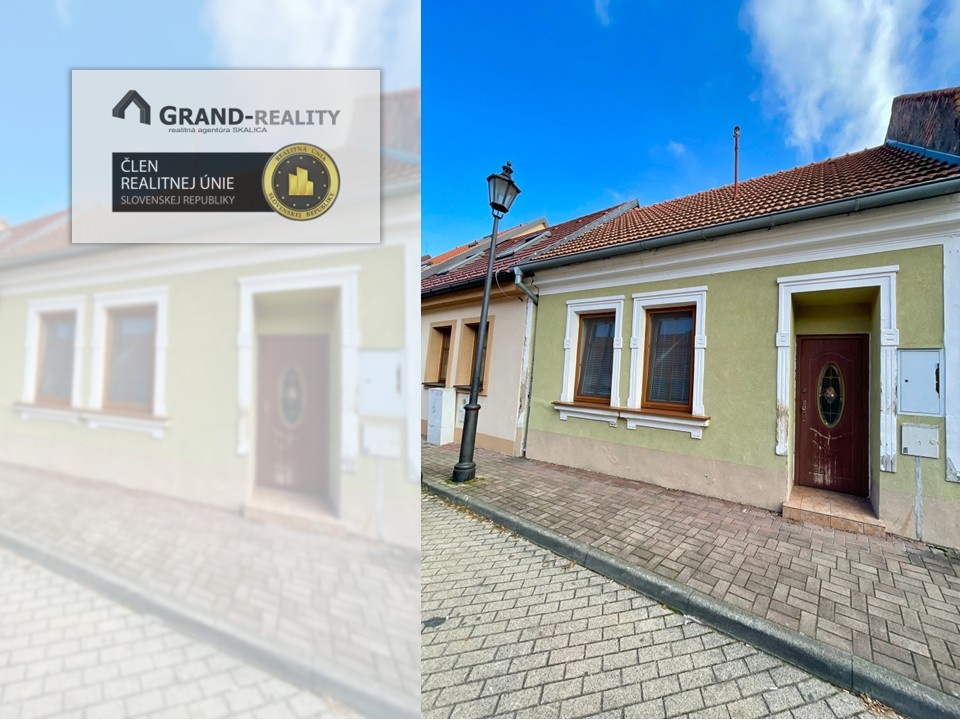 rodinný dom v historickom centre Skalice-len u nás v ponuke