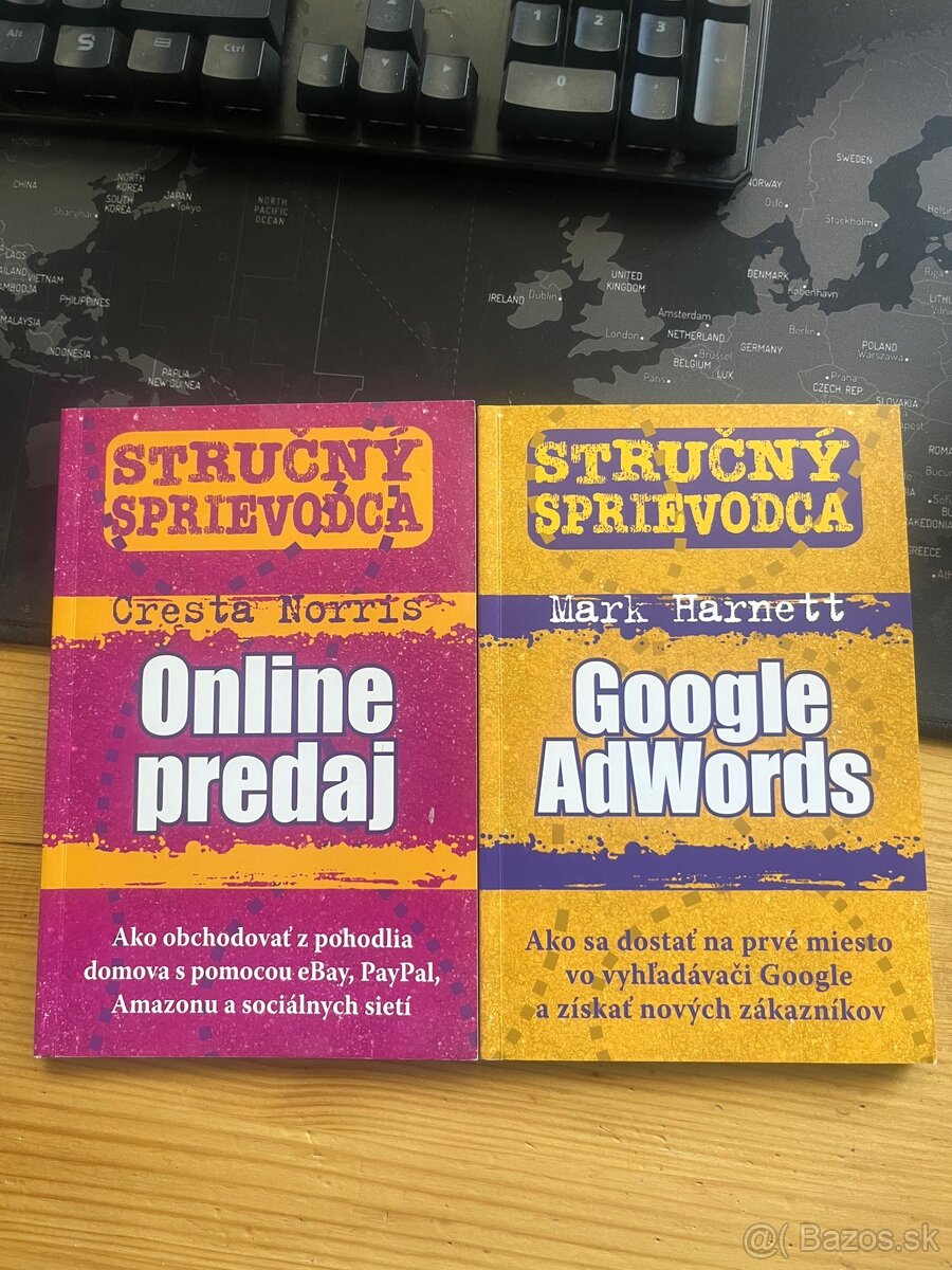 Predám knihy na fotke, online predaj, google adwords