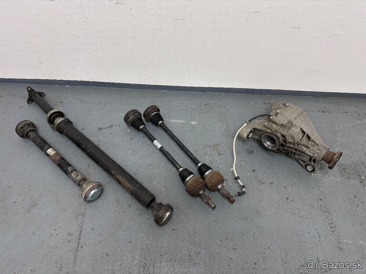 Vw Touareg 3.0tdi diferenciál poloosy podvozok