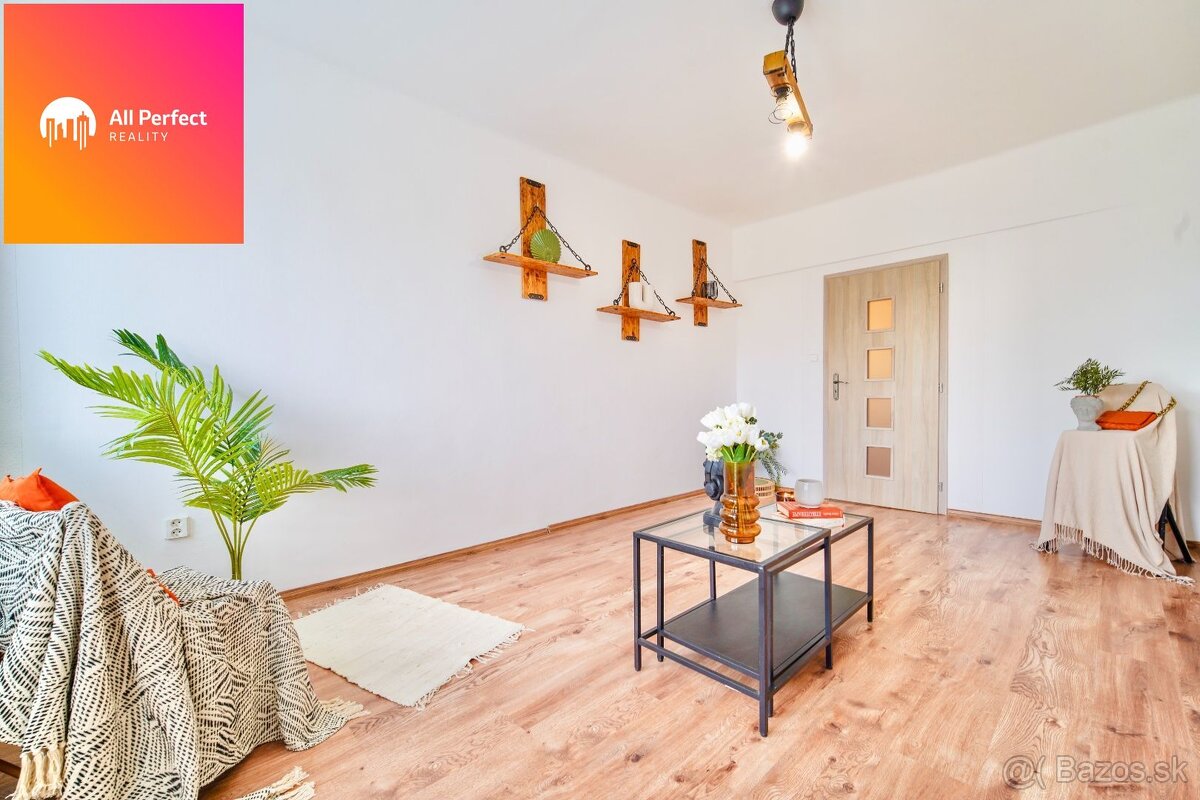 PREDANÉ| ALL PERFECT| Predaj 2 izbový byt s balkónom v Sered