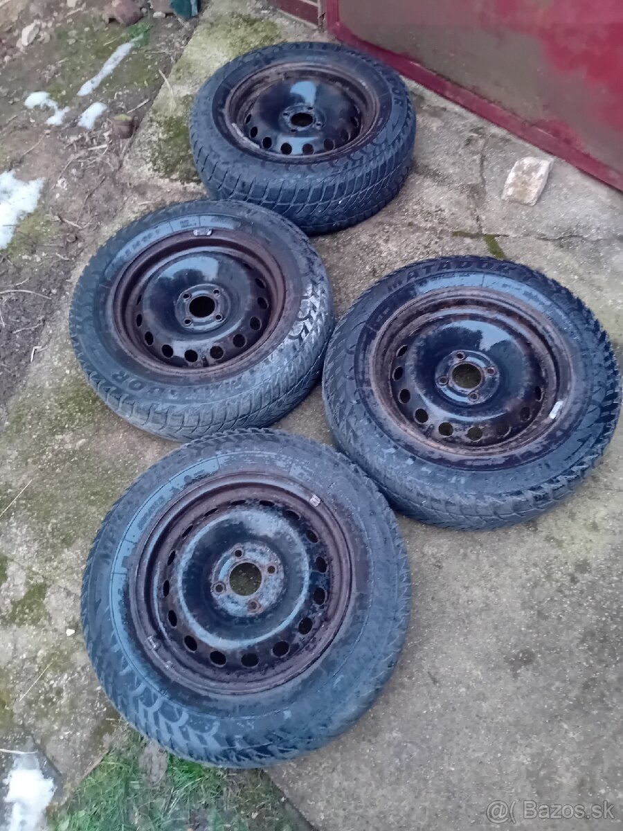 Plechové disky na zimnych