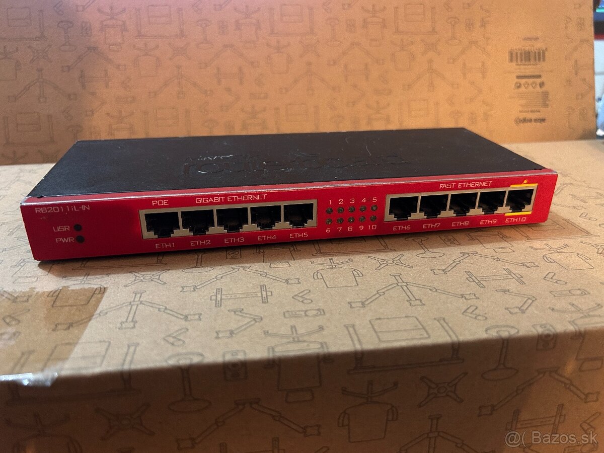 MikroTik router - RB2011iL-IN