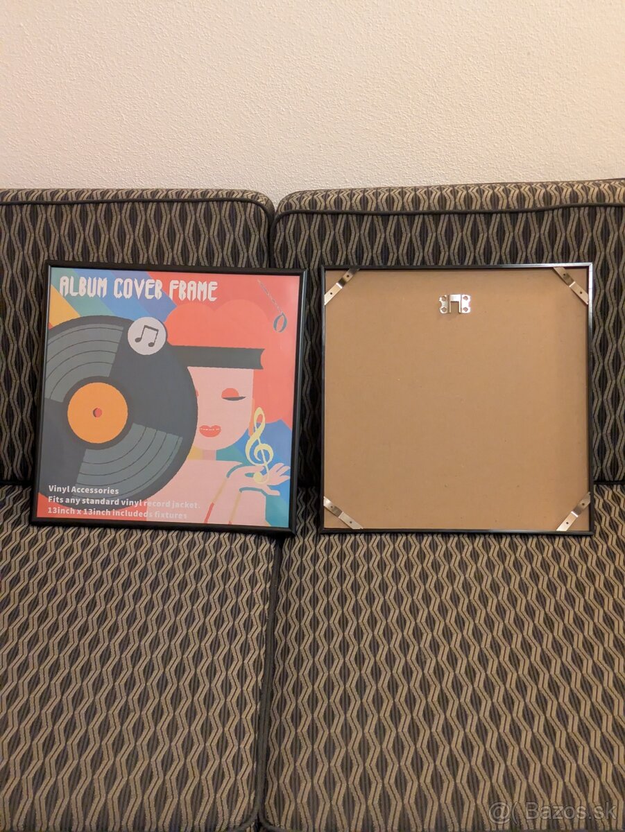 Nástenný stojan na LP platne