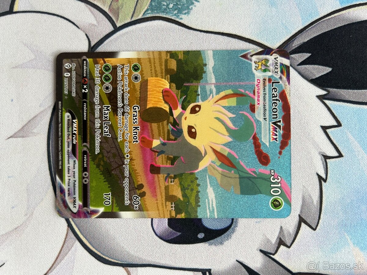 Leafeon, Evolving skies, vzacna karta