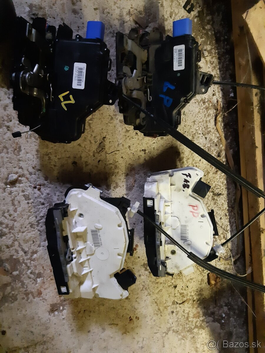 skoda fabia 2 zamok dveri elektr.