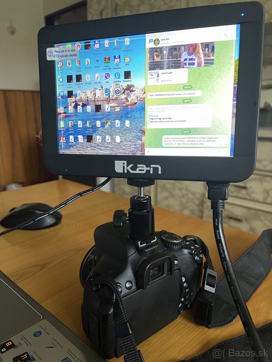 7″ ON-CAMERA HDMI/3G-SDI MONITOR