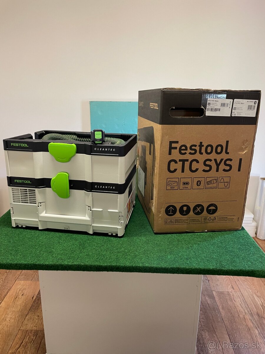 Festool Akumulátorový mobilný vysávač CLEANTEC CTLC SYS