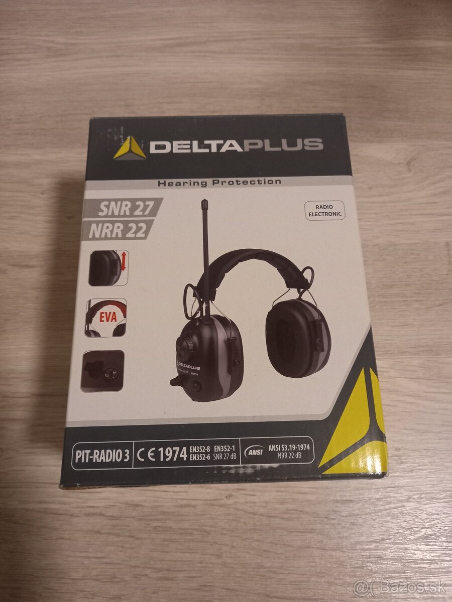Chrániče sluchu DELTA PLUS PIT-RADIO 3