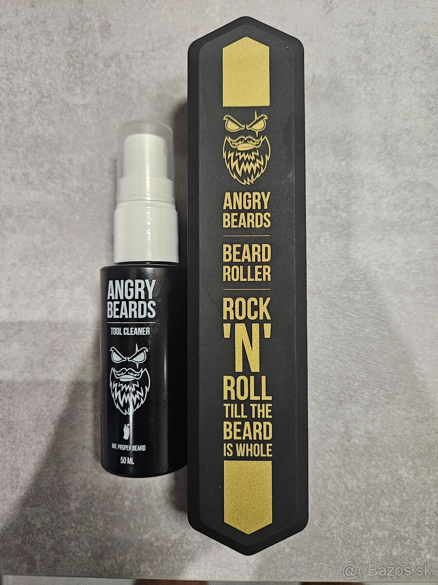 Angry Beards roller na bradu a fuzy