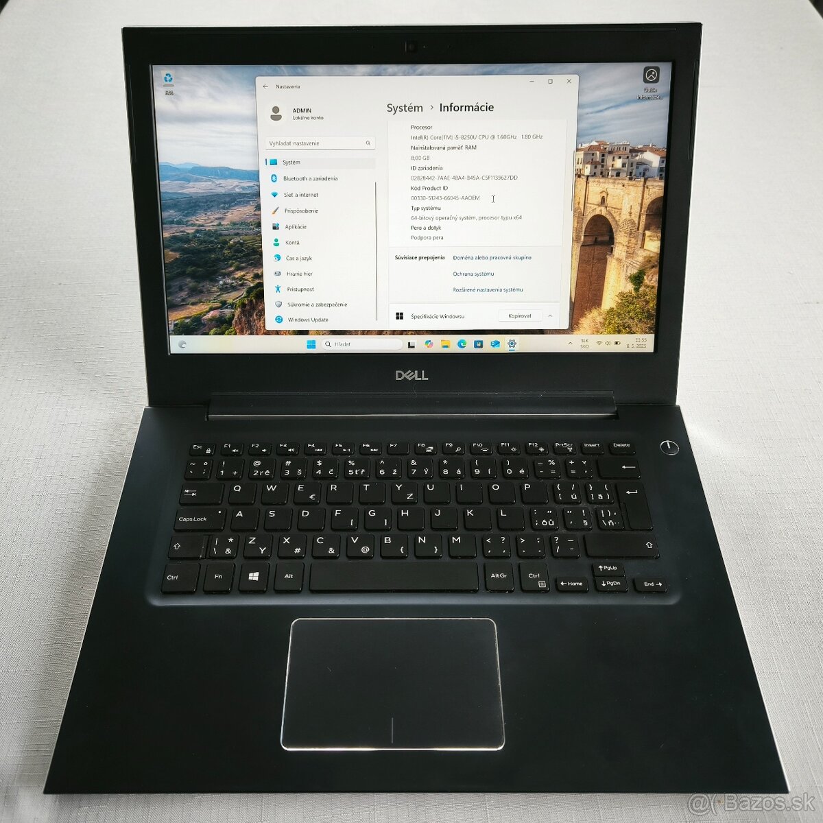 Notebook DELL Vostro 14”, 256 GB, 8GB