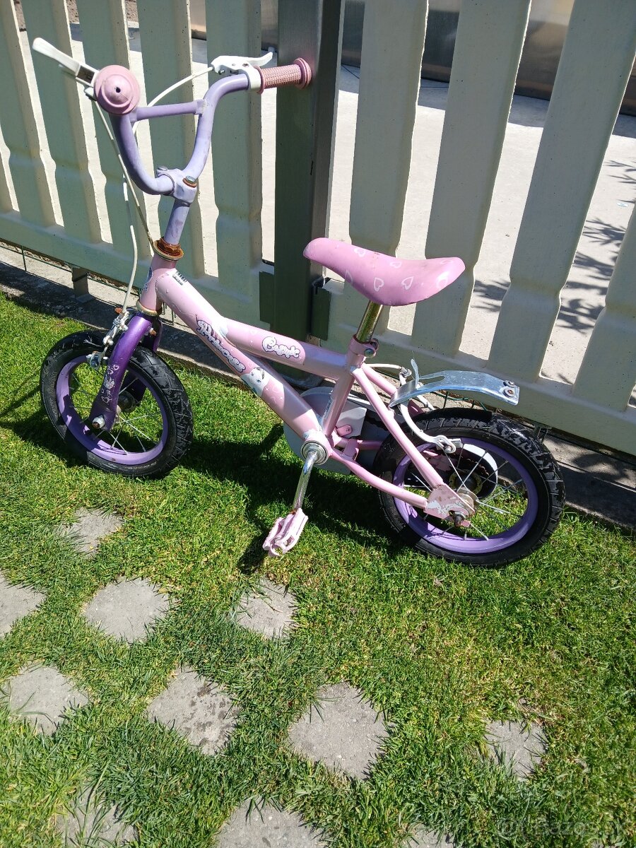 detský bicykel 12